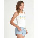 Billabong Girls Aloha On Repeat Vest - Salt Crystal Earth Wi